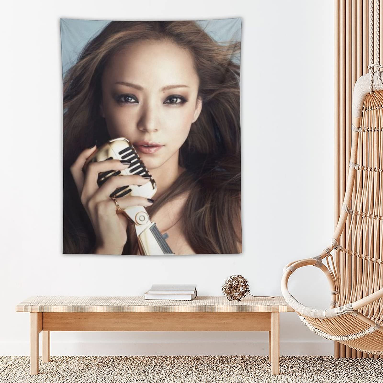 Amazon.co.jp: 安室奈美恵 タペストリー 壁掛け ホーム装飾 背景布